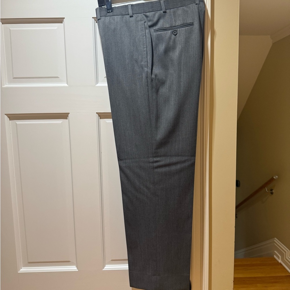Brooks Brothers Madison Fit Pants in Cream